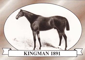 1991 Horse Star Kentucky Derby #17 Kingman Front
